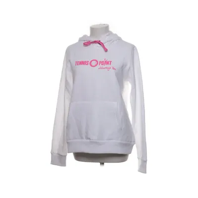 Huvtröja (Vit, Rosa) från Tennis Point Bomull, Polyester