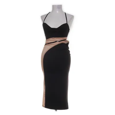 Cocktail dress (Black, Beige) from Missy Empire Elastane, Polyester