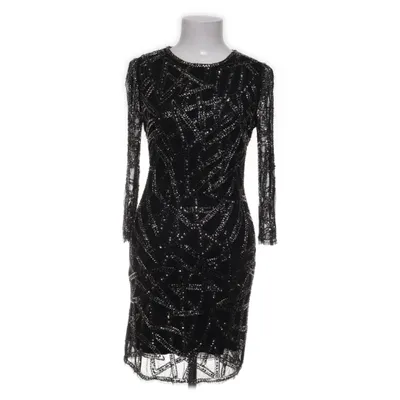 Cocktailklänning (Svart, Silverfärgad) från Mango Polyamid, Polyester