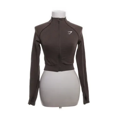 Trainingsjack (Bruin) van Gymshark Elastaan, Nylon