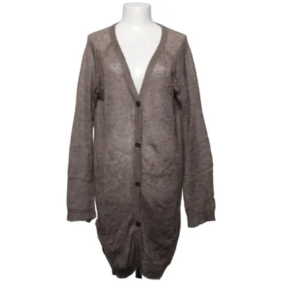 Strickjacke (Braun) von Maska Mohair, Seide