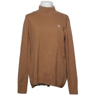 Turtleneck (Beige) fra U.S. Polo Assn. Bomuld, Polyamid