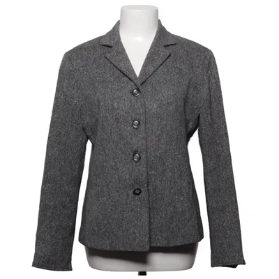 Blazer (Gris) de Jigsaw Soie, Laine