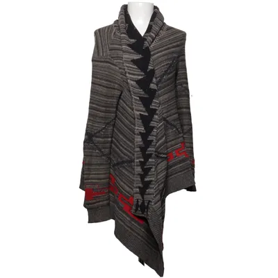 Cardigan (Gris, Noir, Rouge) de Ralph Lauren Cachemire, Coton, Laine