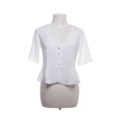 Top (White) from Pull & Bear Polyester, Viscose
