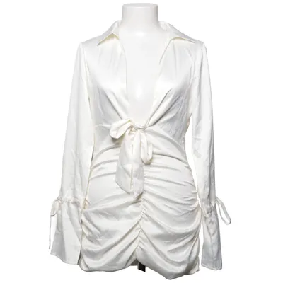 Jurk (Wit) van XLE Elastaan, Polyester