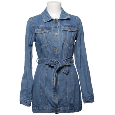 Denim jurk (Blauw) van Boohoo Blue Katoen, Polyester, Viscose