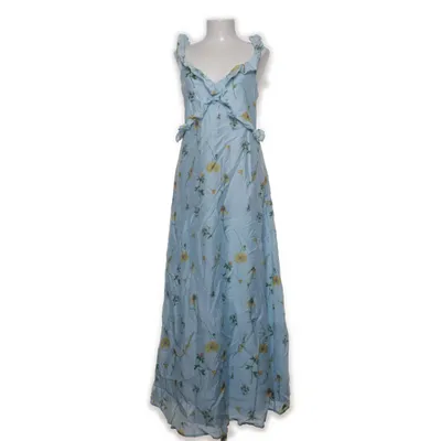 Långklänning (Blå, Gul, Grön) från Vero Moda