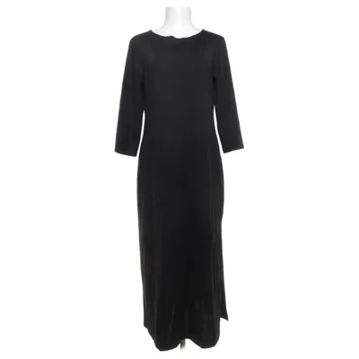 Maxi jurk (Zwart) van Les Lunes Elastaan, Lyocell, Nylon