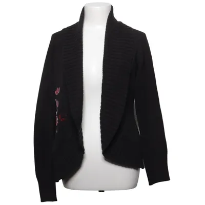 Cardigan (Noir) de Comfort Fashion Acrylique, Coton
