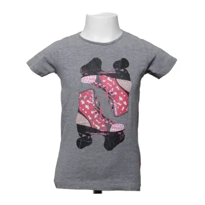 T-shirt (Gris) de Name It Coton, Élasthane, Viscose