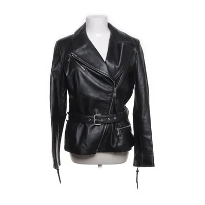 Biker jacket (Black) from Leather Sound Leather
