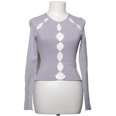 Langarmshirt (Grau) von Gina Tricot Baumwolle, Elasthan