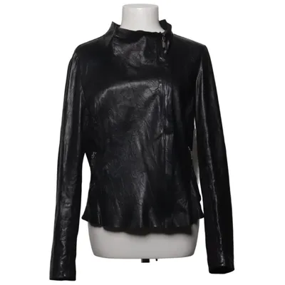 Veste en cuir (Noir) de Cigno Nero Cuir