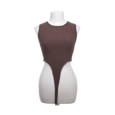 Crop top (Bruin) van Sisters + Seekers Viscose, Polyamide
