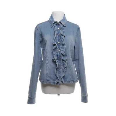 Denim shirt (Blue) from IDPDT Cotton, Elastane