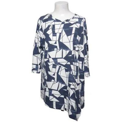 Tunic (Blue, White) from Qneel Elastane, Viscose