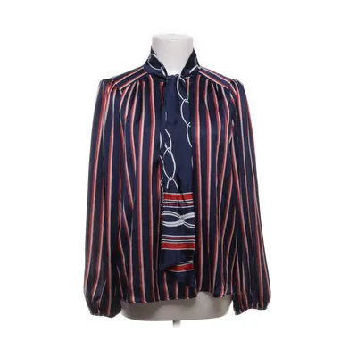 Pussy bow blouse (Blue, Red, White) from Sandro Ferrone Polyester