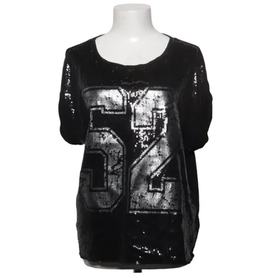 T-shirt (Schwarz, Silber) von Artist Clothing Elasthan, Viskose
