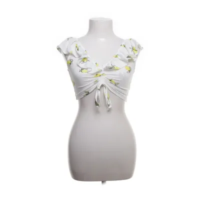 Crop top (Hvid, Flerfarvet) fra Tally Weijl