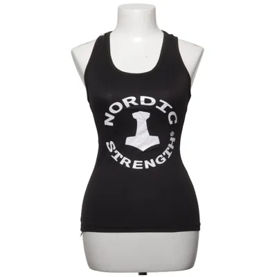 Sport tanktop (Zwart) van Nordic Strength Katoen, Polyester