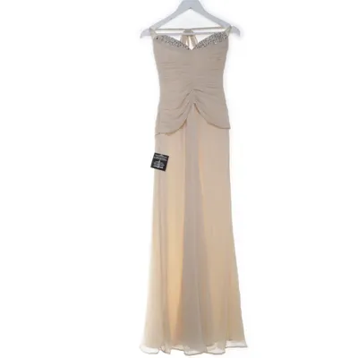 Avondjurk (Beige) van NLY Eve Polyester