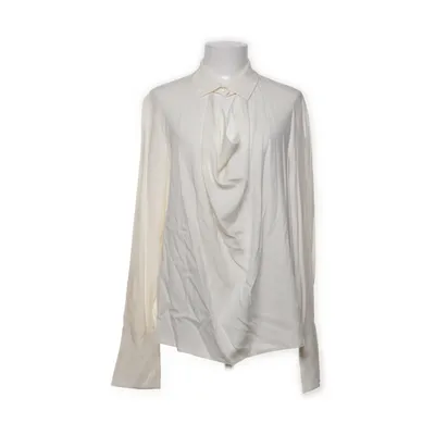 Blus (Vit) från Escada Elastan, Silke