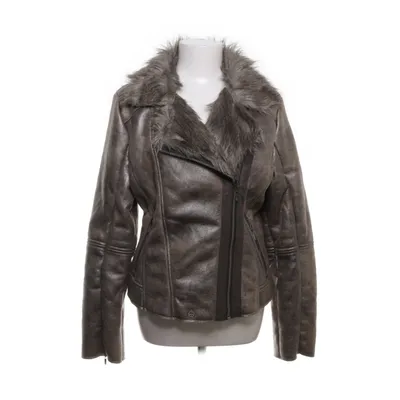 Shearling jacket (Brown, Multicolored) from QS by S.Oliver Acrylic, Polyester