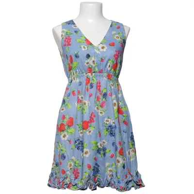Jurk (Blauw, Meerkleurig) van Love Moschino Katoen