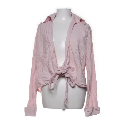 Slå-om bluse (Pink, Hvid) fra College