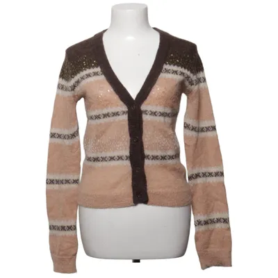 Strickjacke (Braun, Beige, Mehrfarbig) von French Connection Mohair, Polyamid