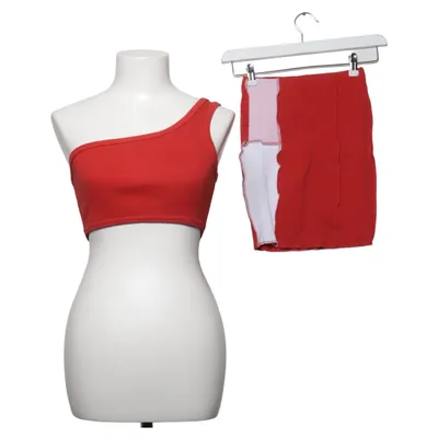 Ensemble (Rouge, Blanc, Rose) de Limited Edition KappAhl Coton, Élasthane