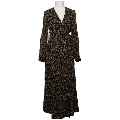 Robe portefeuille (Noir, Jaune, Gris) de Ganni Viscose