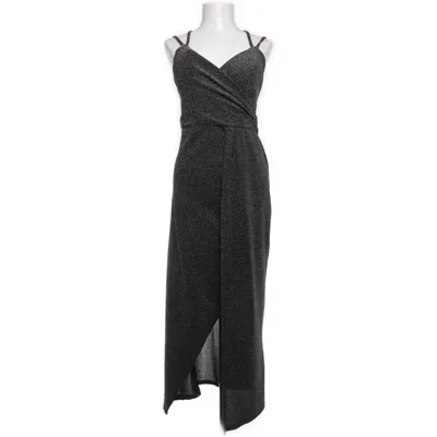 Maxi jurk (Zwart, Zilver) van Inspee Elastaan, Polyester