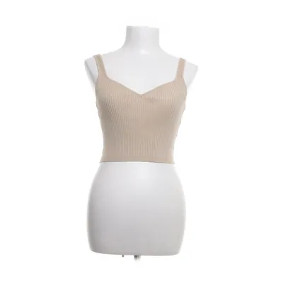 Crop top (Beige) de H&M Viscose, Polyamide