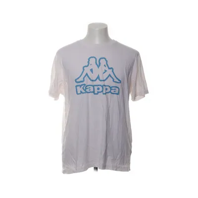 Långärmad t-shirt (Vit, Blå) från Kappa Bomull