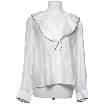 Blouse (Blanc) de H&M Trend Viscose, Polyester