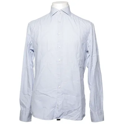 Shirt (Blauw, Wit) van La Chemise Katoen