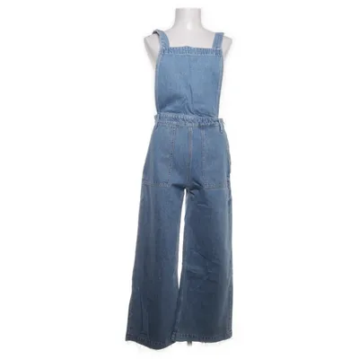 Tuinbroek (Blauw) van Denim Katoen