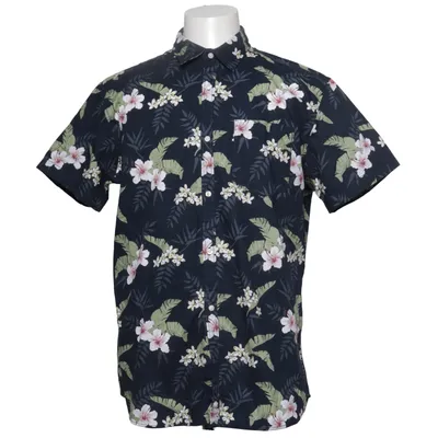 Chemise à manches courtes (Bleu, Multicolore) de Jack & Jones Coton