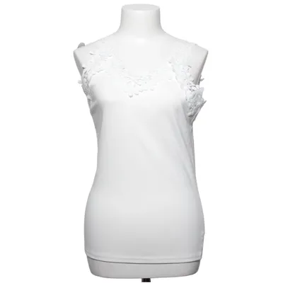 Tanktop (Wit) van Hostar Katoen, Elastaan