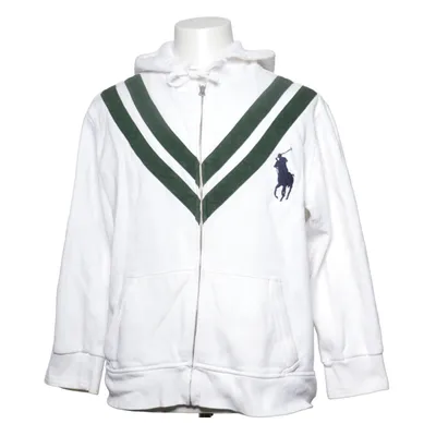 Kapuzenpullover (Weiß, Grün) von Polo Ralph Lauren Acryl, Baumwolle