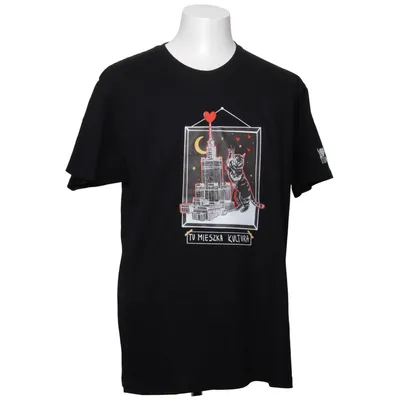 T-shirt (Zwart) van JHK Katoen