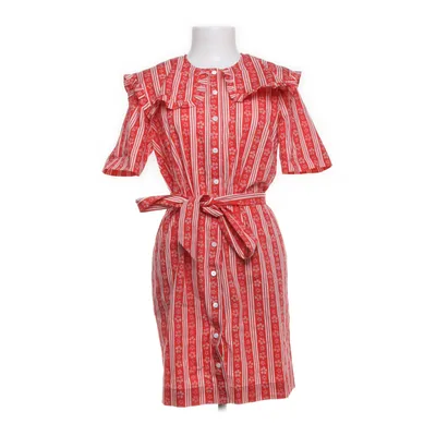 Shirt dress (Red, Beige) from Whistles Cotton