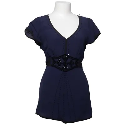 Blouse portefeuille (Bleu) de Pepperberry Viscose