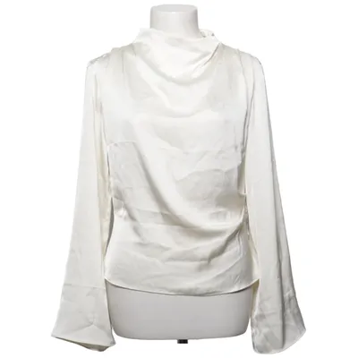 Bluse (Hvid) fra H&M Modern Classic Polyester