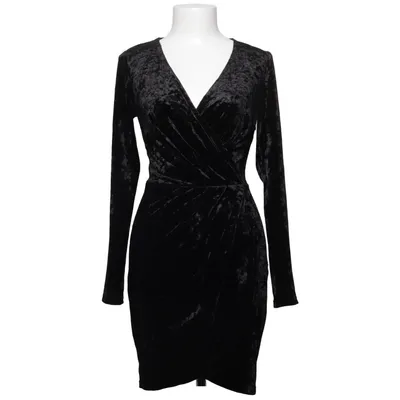 Wrap dress (Lux Velour Wrap Dress) from NLY One Elastane, Polyester