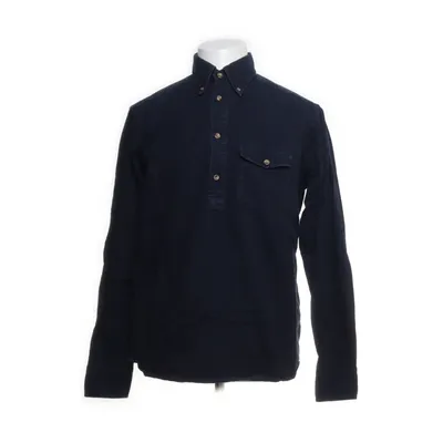 Denim blouse (Blauw) van Eton Katoen