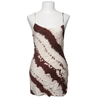 Jurk (Beige, Bruin, Meerkleurig) van H&M Trend Viscose