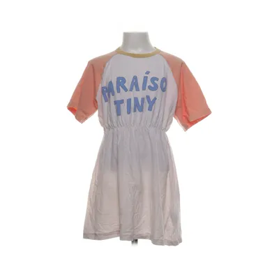 Klänning (Beige, Orange, Blå) från Tinycottons Elastan, Ekologisk bomull